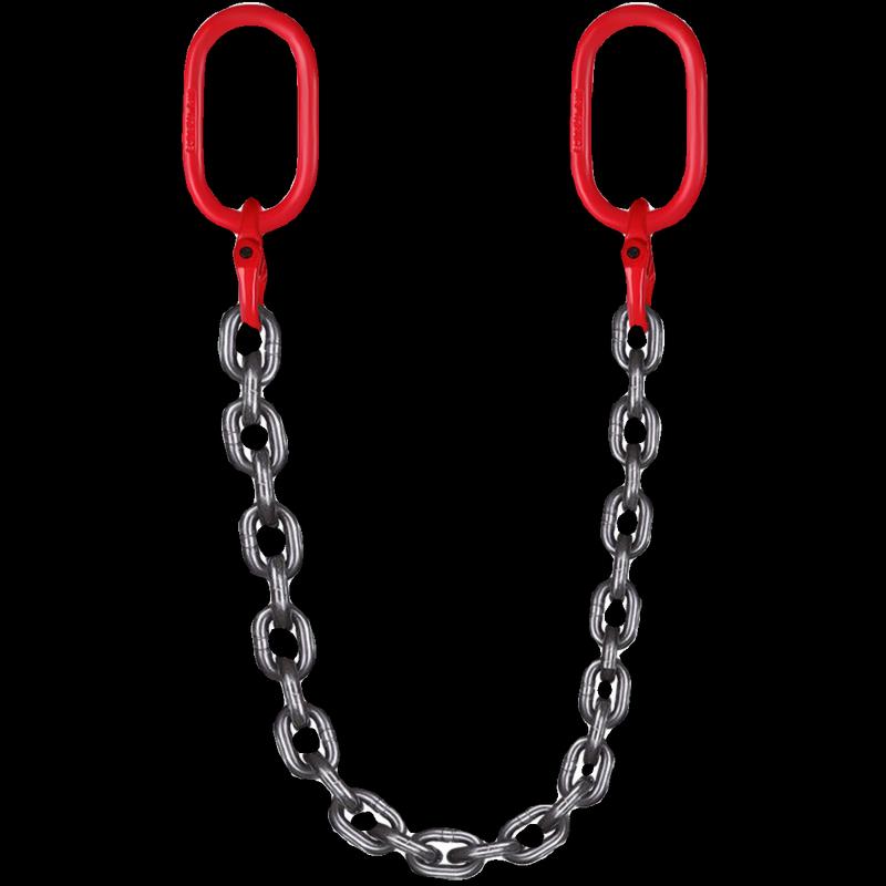 2-Ton 2-Meter Manganese Steel Double-Ring Lifting Chain Sling