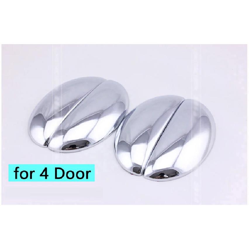For Citroen C1 2005-2014 Chrome Styling Door Handle Covers Car Accessories Parts 2009 Sticker Exterior Decoration Car Styling