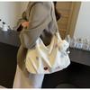 Cute Heart Shaped Tote Bag for Women Large Capacity Soft Faux Leather Shoulder Handbag KTB