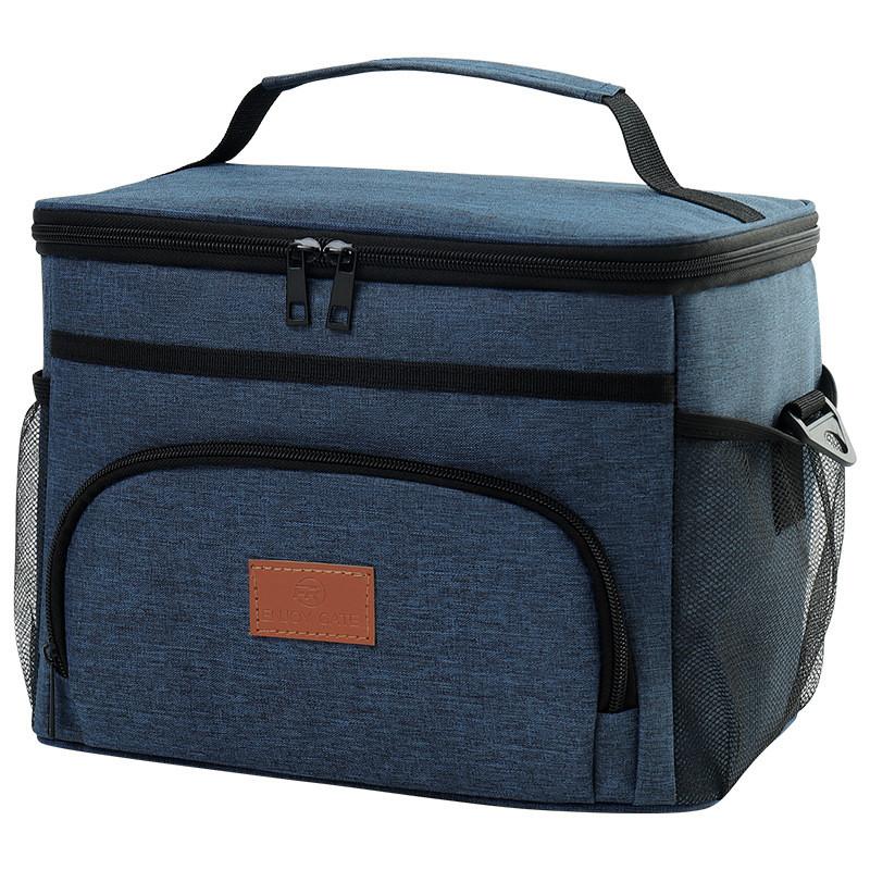 Thickened Oxford Fabric Insulated Lunch Bag With Leakproof Design For Office And Outdoors