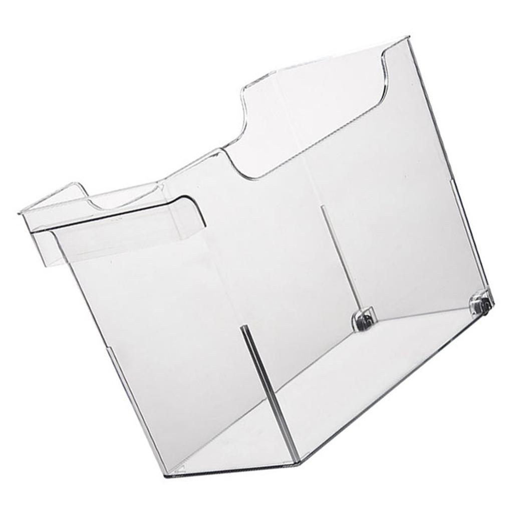 Recipient Organizator de Bucătărie Transparent Economisitor de Spațiu Multifuncțional Recipient Transparent în Formă de U pentru Capace de Oale