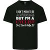 Cycling I Dont Mean to Be Awesome Cyclist Unisexs Light Cotton TShirt