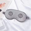 Flower Embroidered Eye Mask for Sleep Travel Comfort Women's Cosmetic Eye Mask with Flower Design