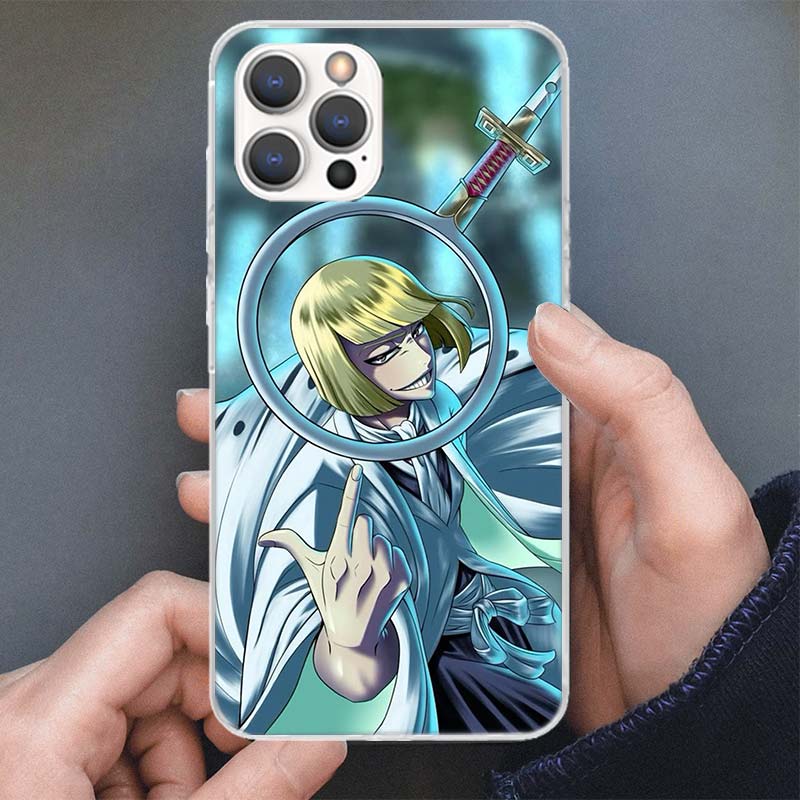 Bleach Shinji Hirako Phone Case For iPhone 17 16 15 14 13 12 11 Pro Max Mini Plus Air 7 SE 8 Soft Silicone Print Shell Funda 17