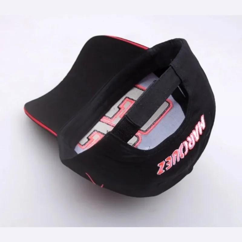 2025 New Letter Marquez 93 Logo Baseball Caps Unisex Women Outdoor Sports Embroidery Motorcycle Hats Sun Protection Gift