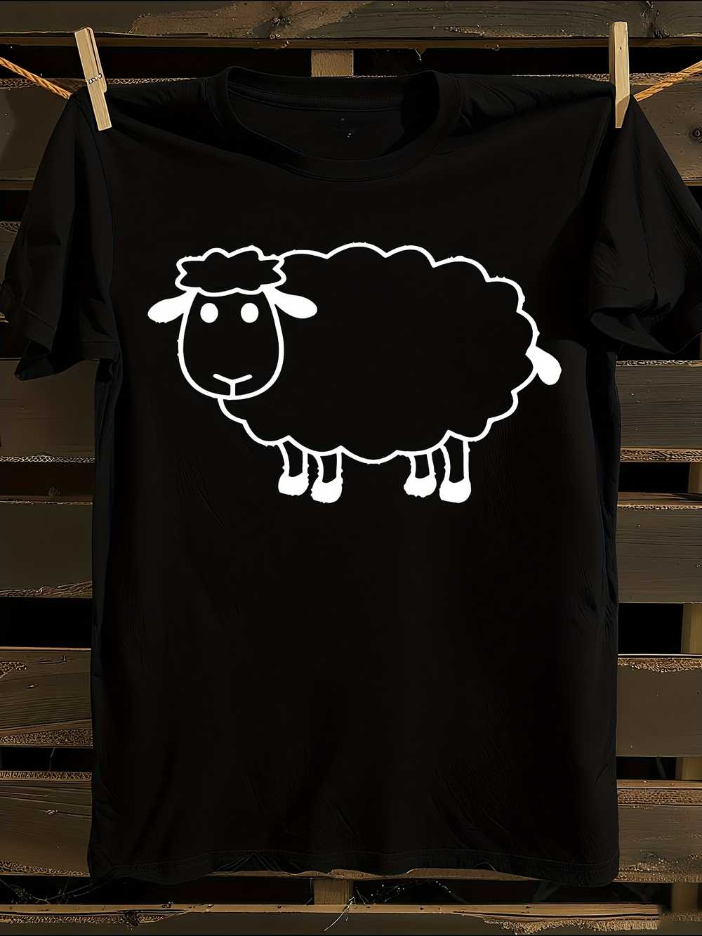 

s Funny Black Sheep T-Shirt XXL