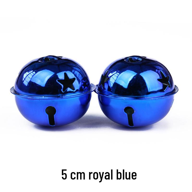 Multi-Colored Vacuum-Plated Festival Bells for Christmas and New Year Decor