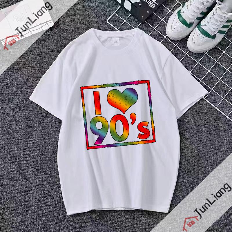 The 90s Unisex Retro Costume Party T-Shirt Gift for Unisex 90’s Aesthetic ClothingHip Hop Event Graphic Tee Tops