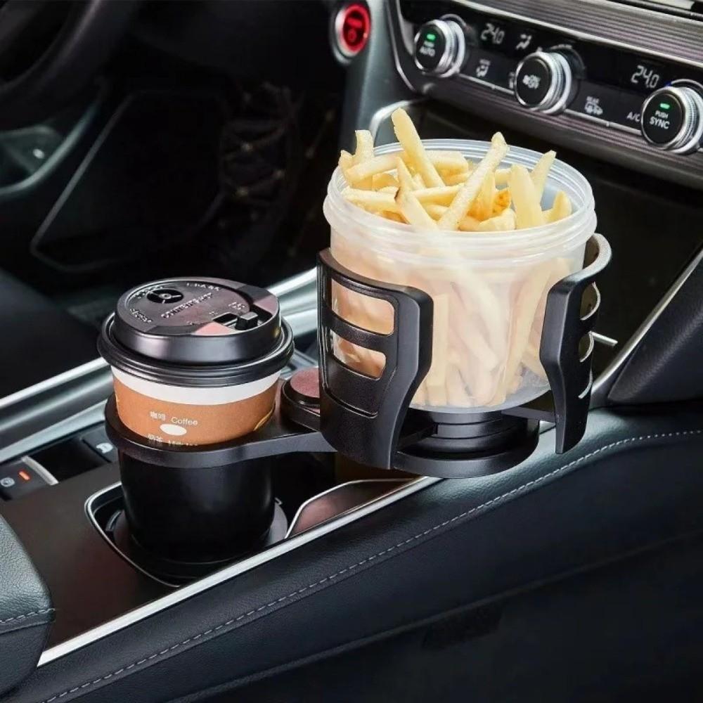Expander Dual Cup Holders Multifunctional One-four Storage Racks  for Car Adapter