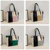 Womens Large Pu Tote Bag With Inner Pocket And Soft Structure For Work And Casual