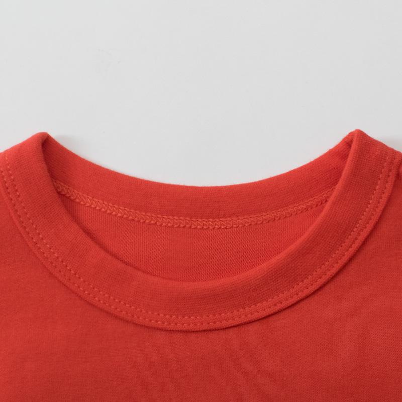 Cute Girls' Long-Sleeved T-shirt Children's Bottoming Shirt Cartoon Cotton Top