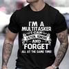 3D Printed Pattern Fun T-shirt, Men's and Women's Fashion Pattern T-shirt