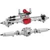 SCX10 II Aluminum Alloy CNC Front Rear Axle Set 30T/8T for 1/10 RC Crawler Axial AR44 90047 90046 AX90060 Builders Kit Upgrade