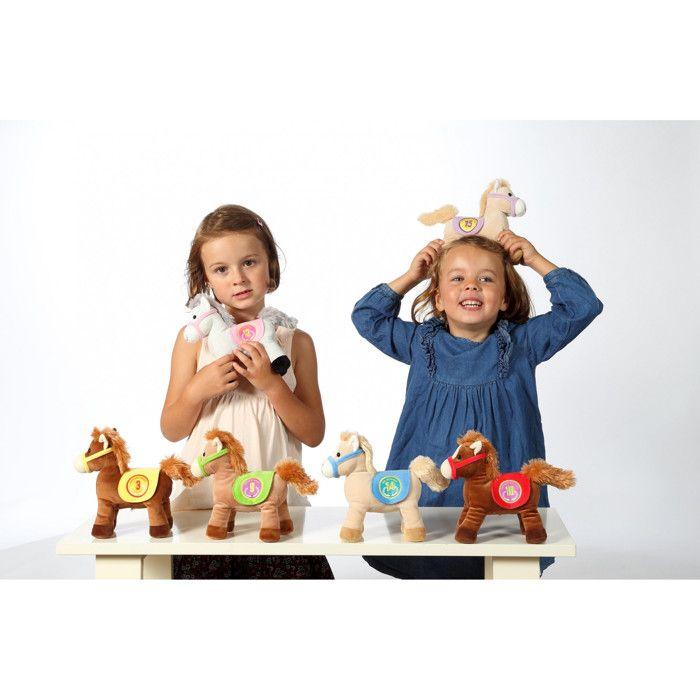 Peluche - race poneez sonore n°12, 22cm