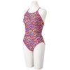 Mizuno Medium Size for Gym Fitness and Swimming Girls' Exersuit, Cut, 140, N2MA1965, 65 Rose, Use,