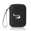 Vroomoto SaxophoneClarinet Reed Case Storage Bag Waterproof EVA Reed Protector for Musicians (Black)