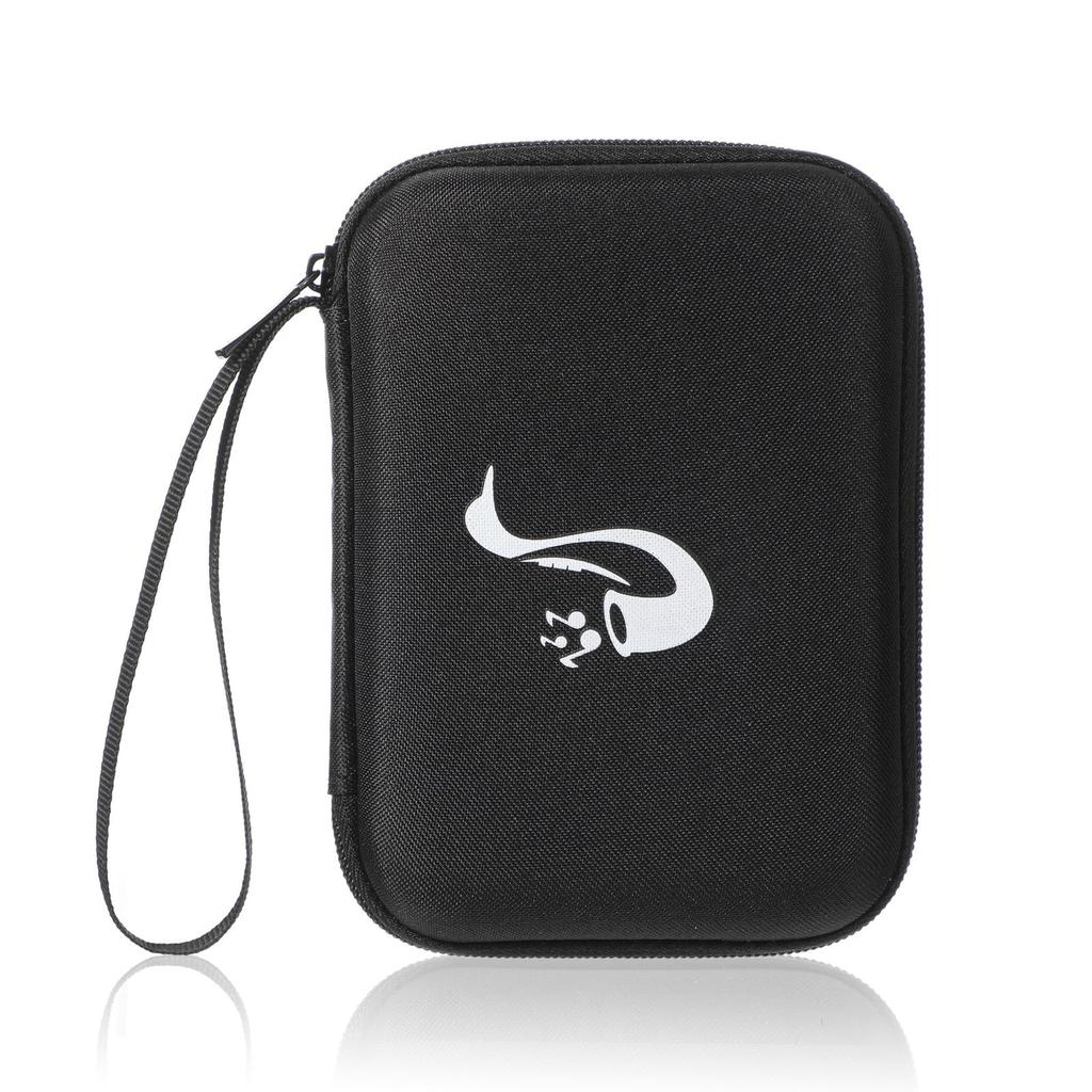 Vroomoto SaxophoneClarinet Reed Case Storage Bag Waterproof EVA Reed Protector for Musicians (Black)