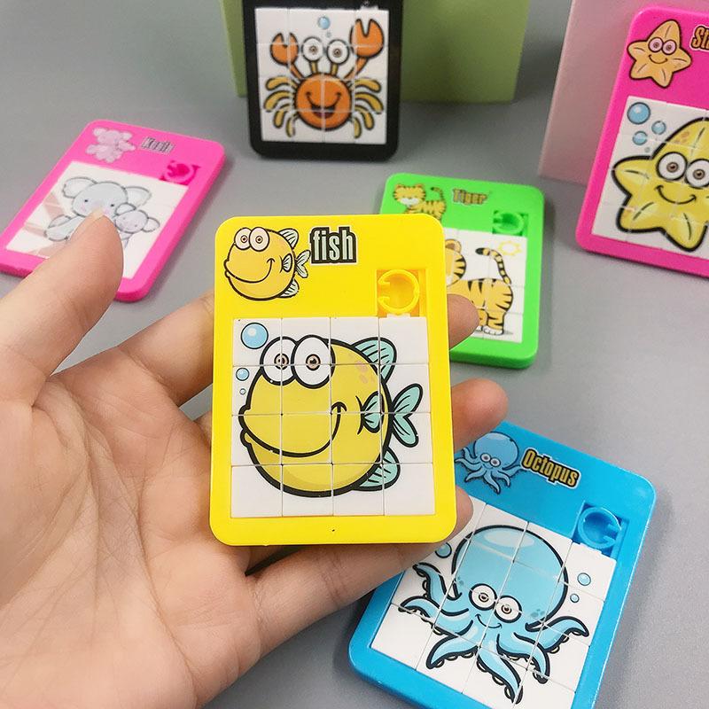 36Pcs Toy Pack Mini Puzzle Clip Music Empty Dinosaur Keychain Gyroscope Birthday Party Gift Pack Kindergarten Children'S Prize