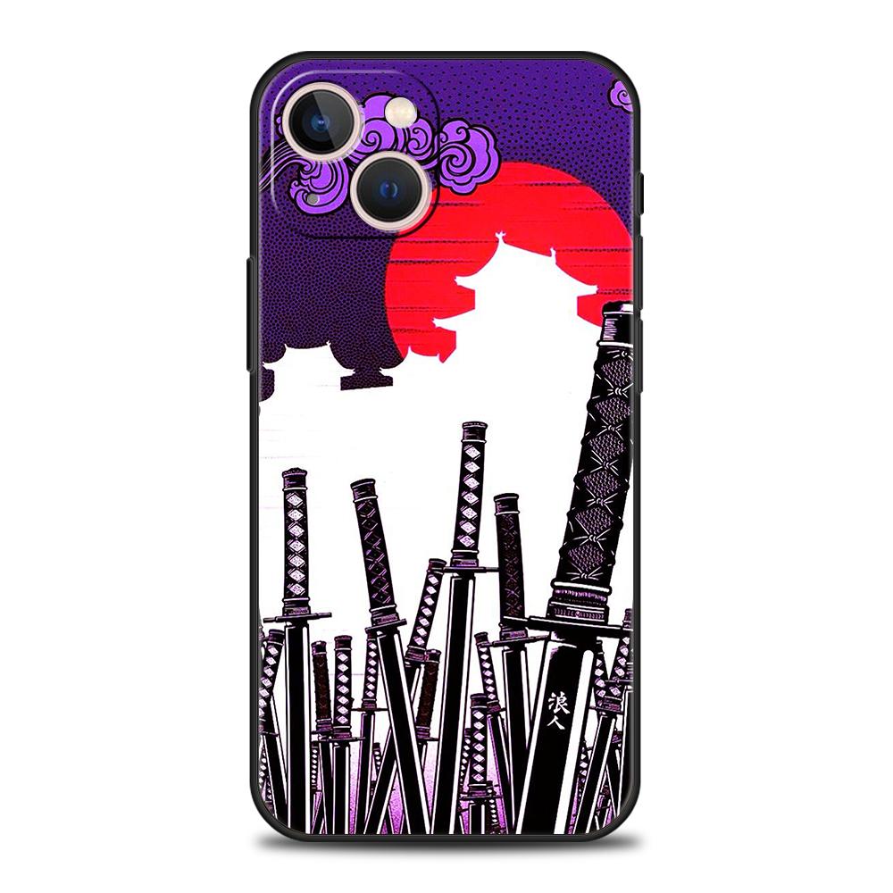 Phone Case Cover for iPhone 17 16 15 14 13 12 Pro Max 11 Pro Max 17AIR Plus Shockproof Soft TPU Shell The Sword Creative Pattern