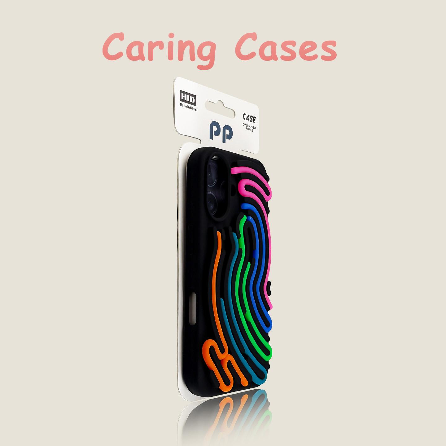 

For iPhone 17 Pro Max Case Gray Pink 3D Maze Silicone Shockproof Compatible with iPhone 16 15 14 13 iPhone 16 Pro чорний