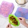 Sacs à Collations en Silicone de Qualité Alimentaire Contenants à Déjeuner Réutilisables Adaptés au Micro-ondes et au Congélateur Stockage de Cuisine Durable