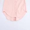 2025 Spring Women's European & American Style Casual Loose Long-Sleeve Cotton Shirt with Turn-Down Collar