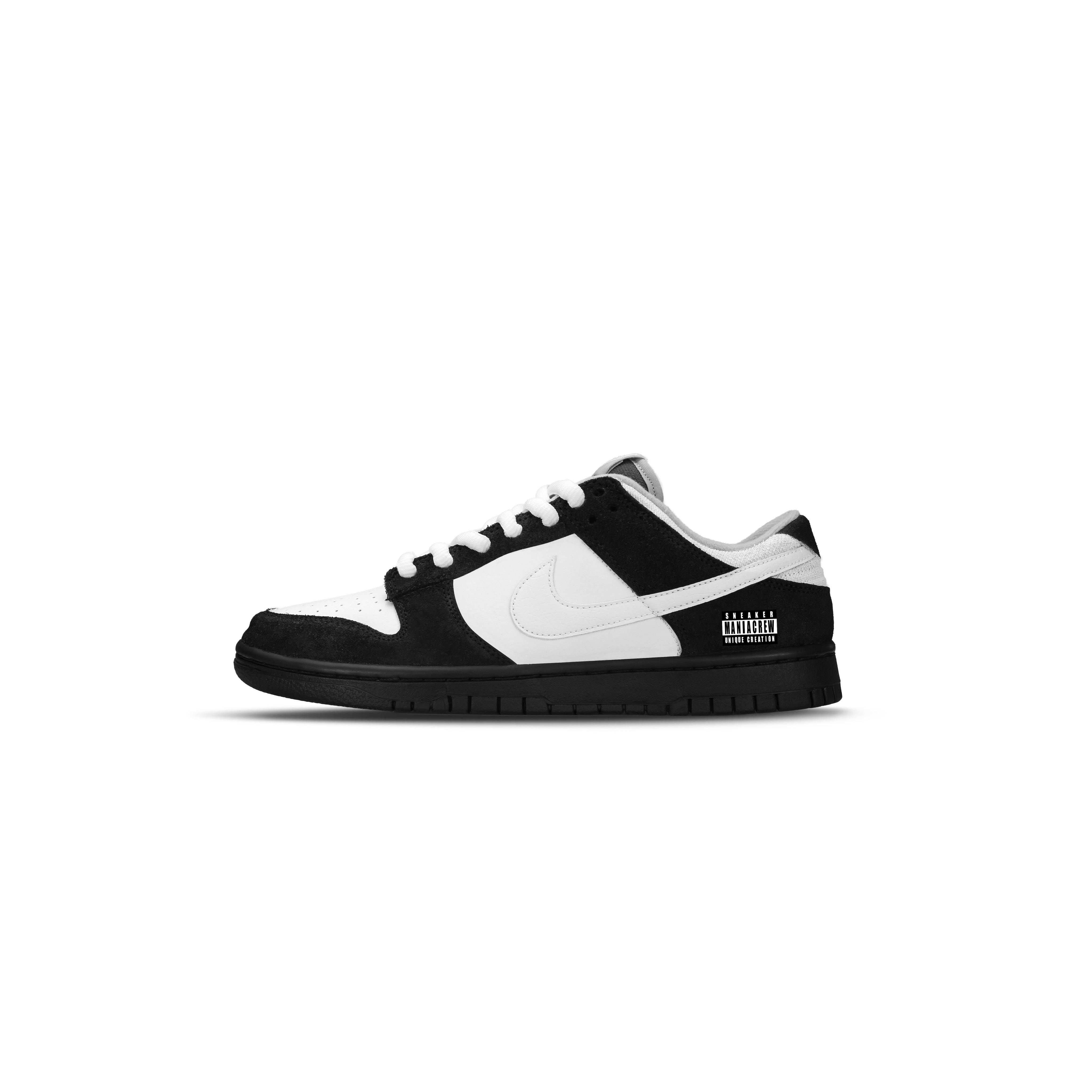 

Nike Dunk Abrasion Resistant Low top Skateboard Shoes Unisex Black White HV2532-001(Team333-) 38.5