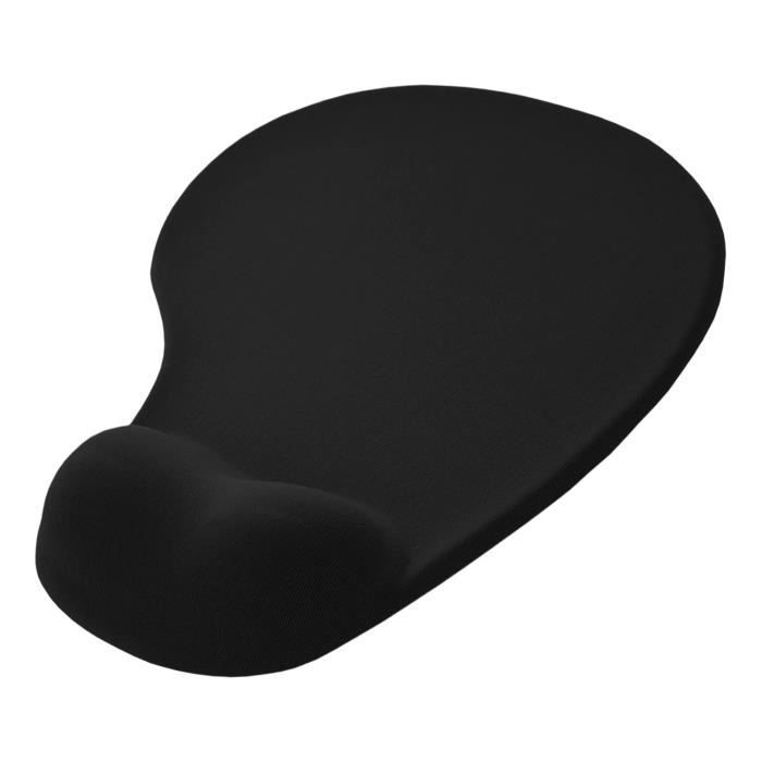 Tapis De Souris - OcioDual - Ergonomique - Repose-poignet En Gel - Base Antidérapante - Noir