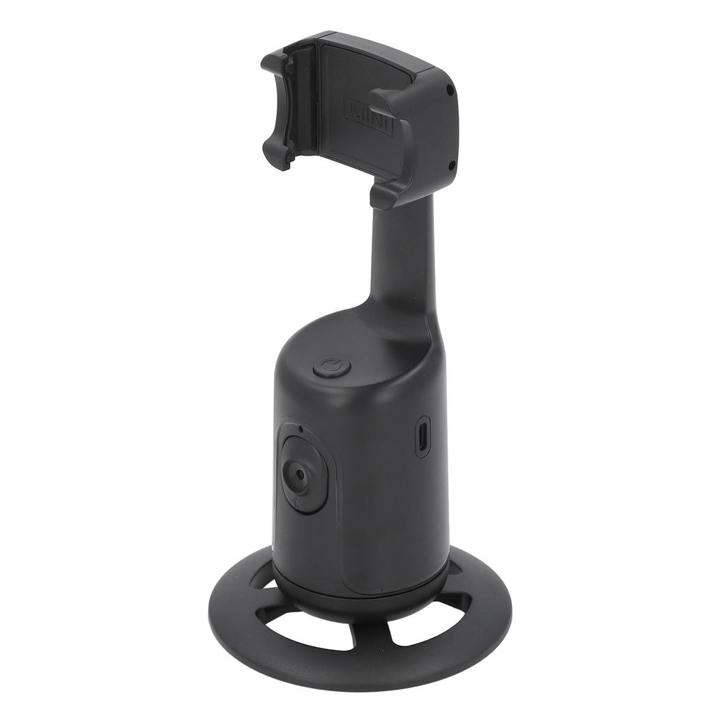 Statyw z automatycznym śledzeniem twarzy, obrót 360 stopni, kontrola postawy, ładowalny uchwyt na telefon