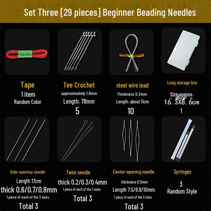 Beading Bracelet Tool Kit: Needle & Accessories for DIY Handmade Jewelry
