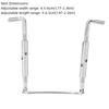 3PCS Metal Violin Chinrest Screw 3/4 4/4 Size Violin Replacement Parts Violin Chinrest  Violin