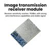 SK3500-SPI 3.3G Image Transmission Module Fpv Analog Wireless Audio And Video Transmission Receiving Module Receiving Frequency