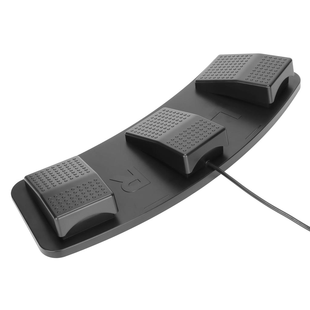 USB Triple Foot Switch Pedal Multifunctional Mechanical Switch Foot Switch Pedal for Playing Game Factory Testing
