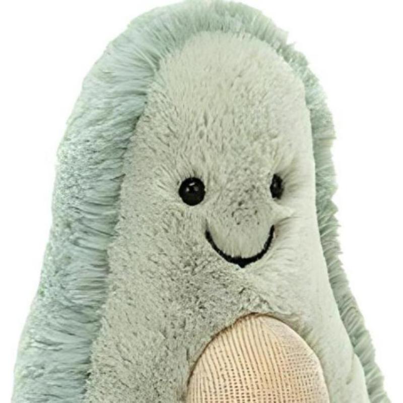Jellycat Fun Food Series Fruit Avocado Soothing Doll Plush Doll 18cm Height