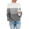 Womens Off The Shoulder Sweater Casual   Knitted Loose Long Sleeve Pullover