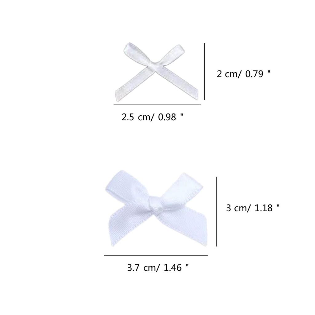 Packung mit 10 Rosa Weiß Schleife Herz Verpackungsmaterial Kartenhülle DIY Dekoration Kpop Fotokartenhalter Material Zubehör Geschenk