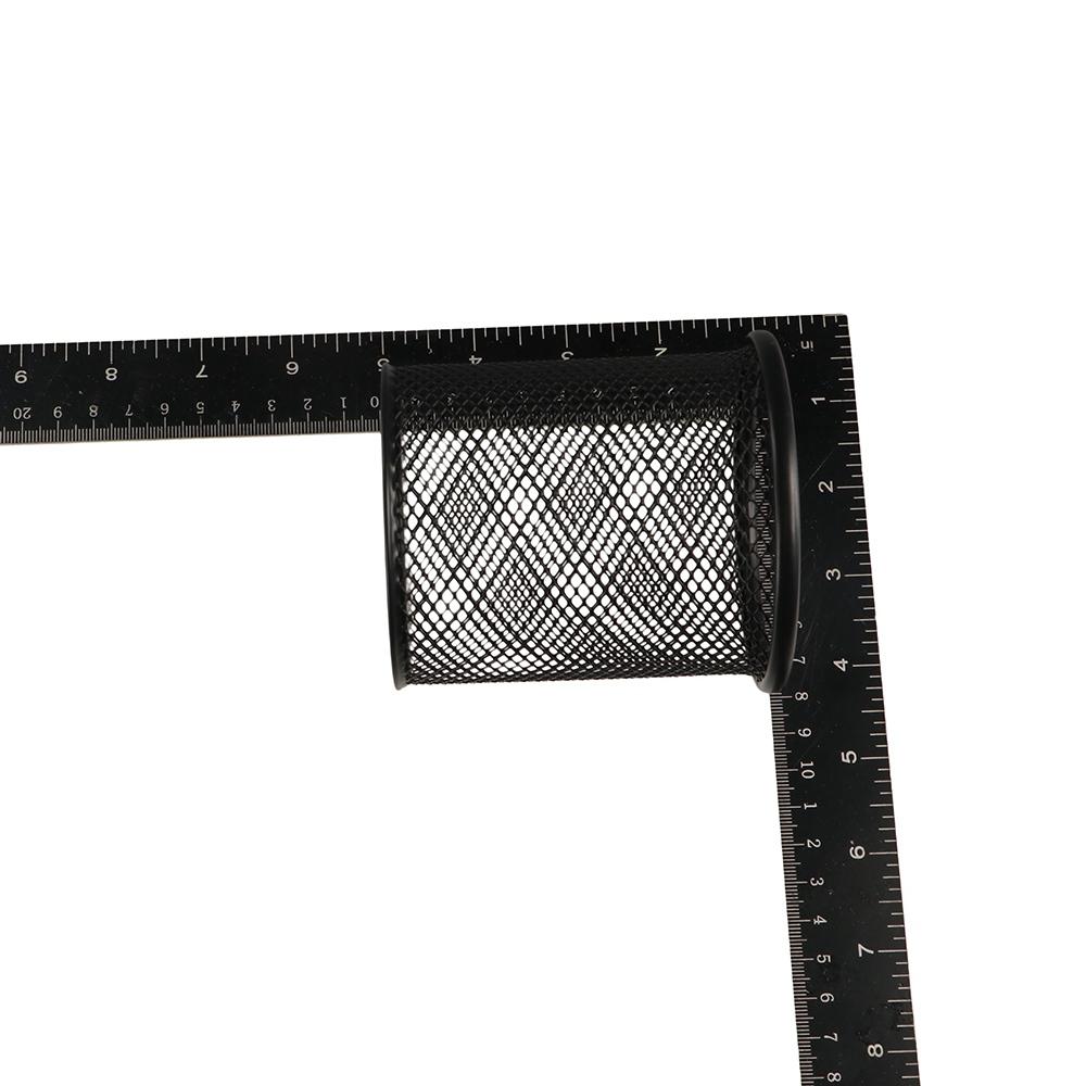 Household Mesh Pen Holder Creative Pencil Box Cosmetic Brushes Shelf  Desktop Decoration