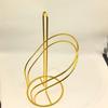 Black Gold Paper Towel Holder Reinforced Base Toilet Tissue Holder  Kitchen Use