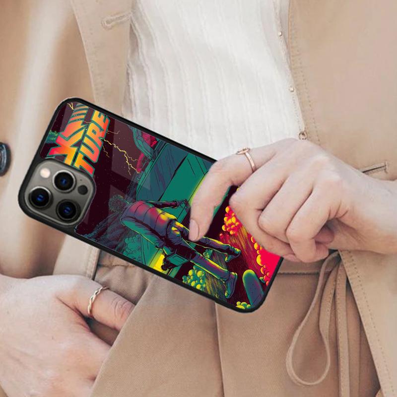Back To the Future Cool Magnetic Phone Case For APPLE iPhone 17 Air 16 14 13 12 Pro Max 15 Plus Wireless Charge MagSafe Cover