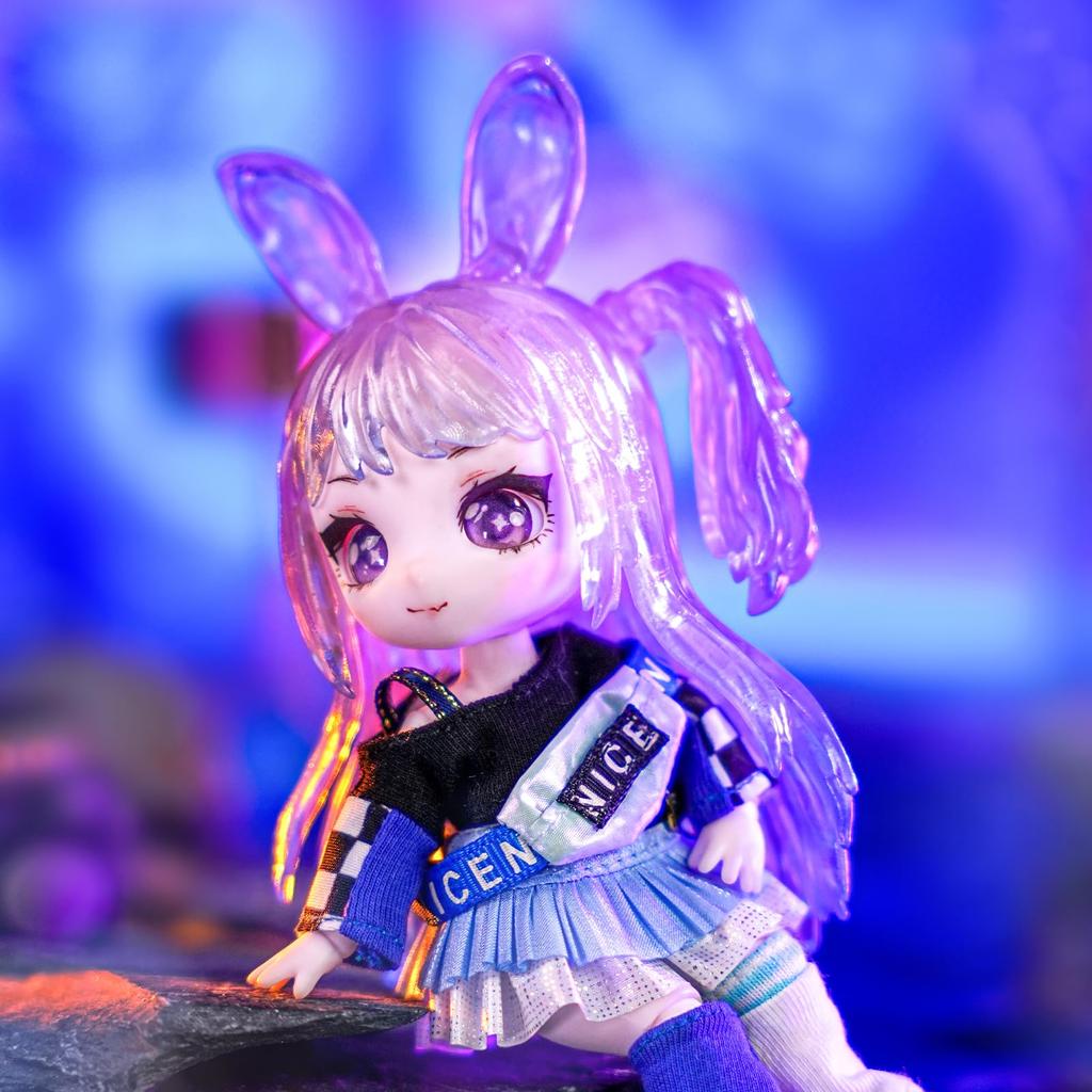 ICY Fortune Days 13cm bjd doll - Anime style doll set, perfect for gift, decoration, DIY exercise, collection, girl doll 8+
