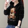 Spring Autumn Women S Slim Long Sleeve Hoodies Pullovers