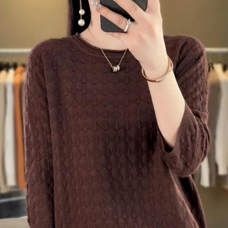 XS-6XL Plus Size Thin Knit Sweater Spring and Autumn Tops Female Mothers Autumn and Summer One-fold Lightweight Sweater Women
