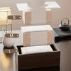 Chinese Style Wood Tissue Box with Acrylic Lid Light Luxury Easy Access Multi-functional Desktop Napkin Organizer