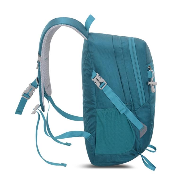 Wanderrucksack für Damen Herren Student Schulrucksack Nylon Tagesrucksäcke Große Kapazität Reiserucksack Fahrradrucksack