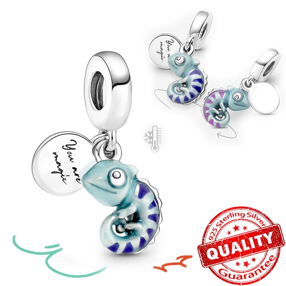 Heißer Verkauf 925 Sterlingsilber Kupfer Bunt & Schwarz Kleiner Drache Anhänger Charm Passt Armband Reizende Zirkonia Accessoires Geschenke