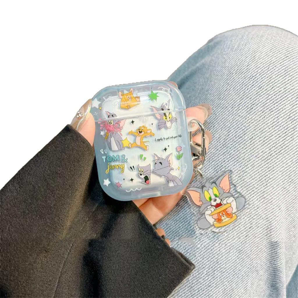 New AirPods 1 protective case Apple 1 generation earphone protective case airpodspro1 cartoon earphone case