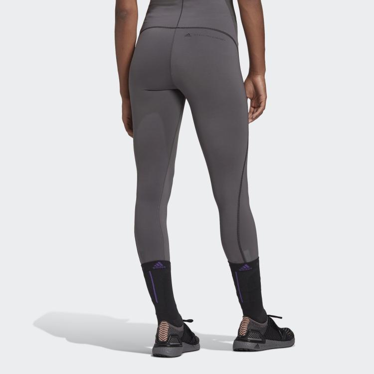 Adidas Truepur Tight Solid Color Fitness Pants Women Bottoms Gray FU0751