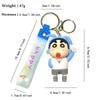 Creative Cute Cross-Dressing Crayon Small New Keychain Cartoon Doll Bag Pendant Pendant Car Key Chain Gift