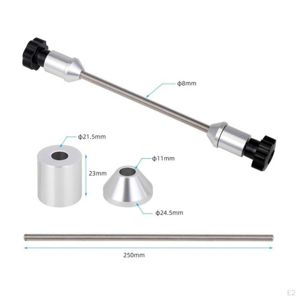 Thru Axle Hub Adapter Rod Universal Wheel Truing Stand Fixed Meticulous