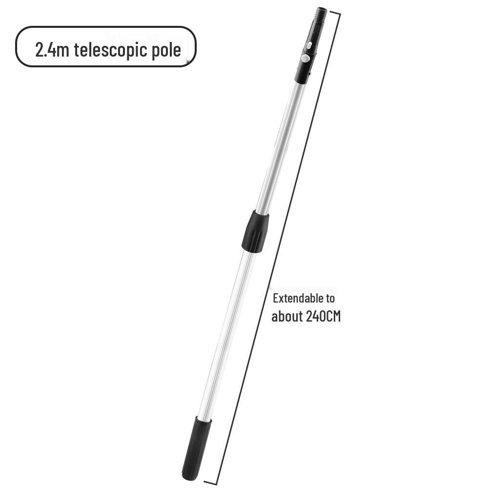 Telescopic Glass Cleaning Squeegee - Professional High-Rise Window Cleaner